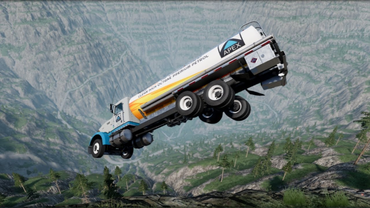 Will You SURVIVE the DEADLIEST High Altitude Mountain Crossing Challenge? #beamngdrive