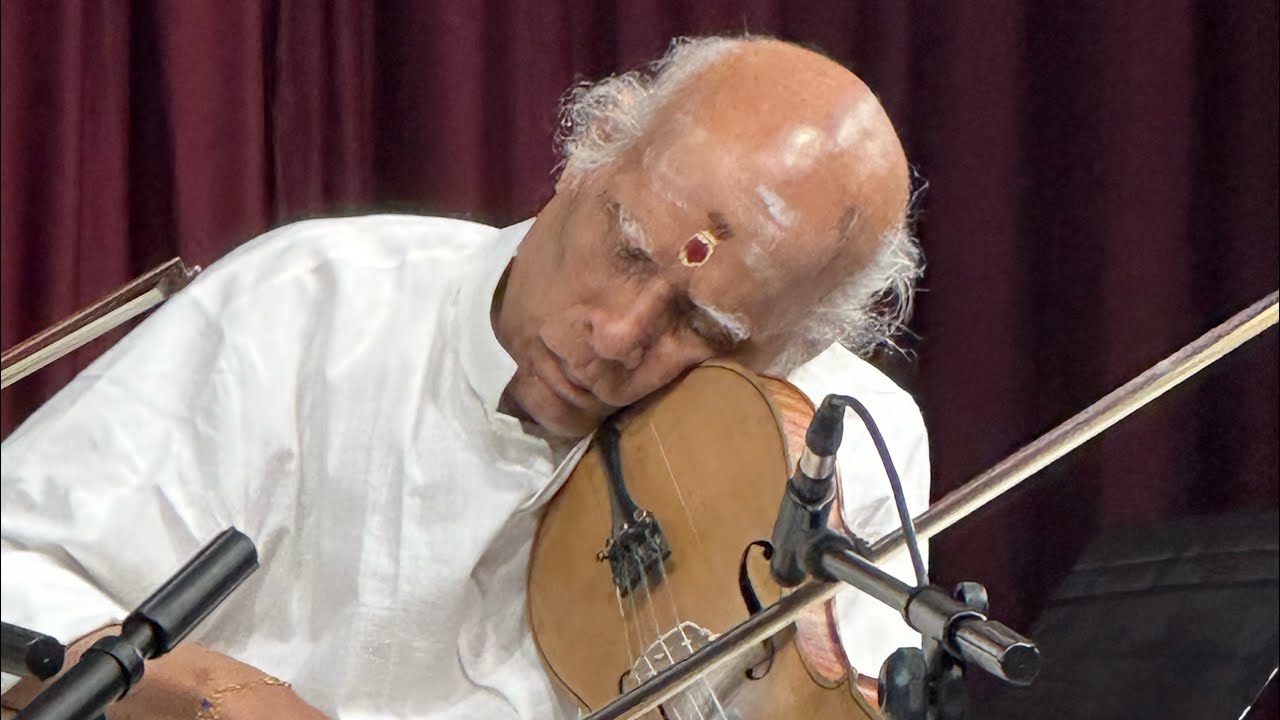 Vatapi Ganapathim Swarakalpana - Father and Son concert - VVS Murari VV Subramaniam