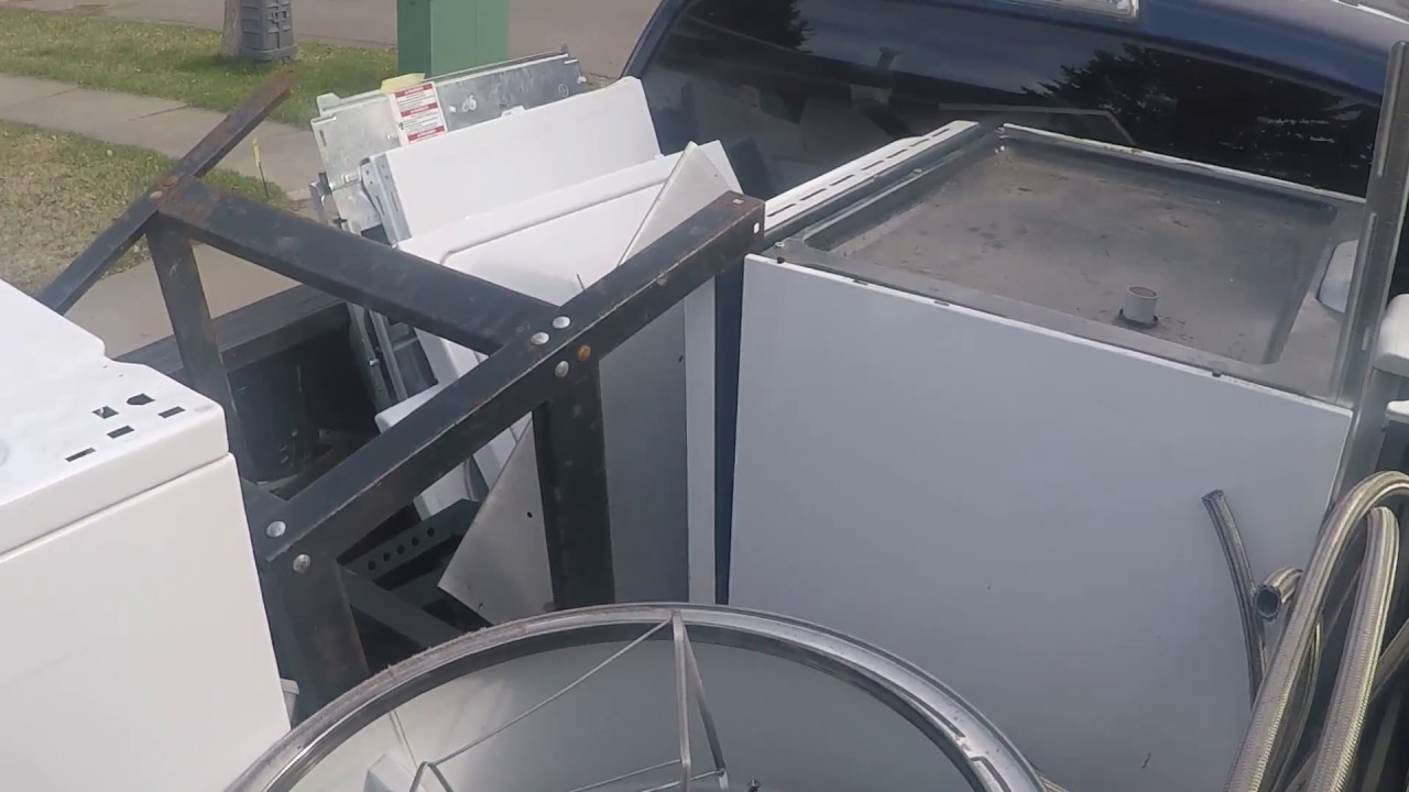 Scrap Run May 06 2017 - White Goods, but no Good prices