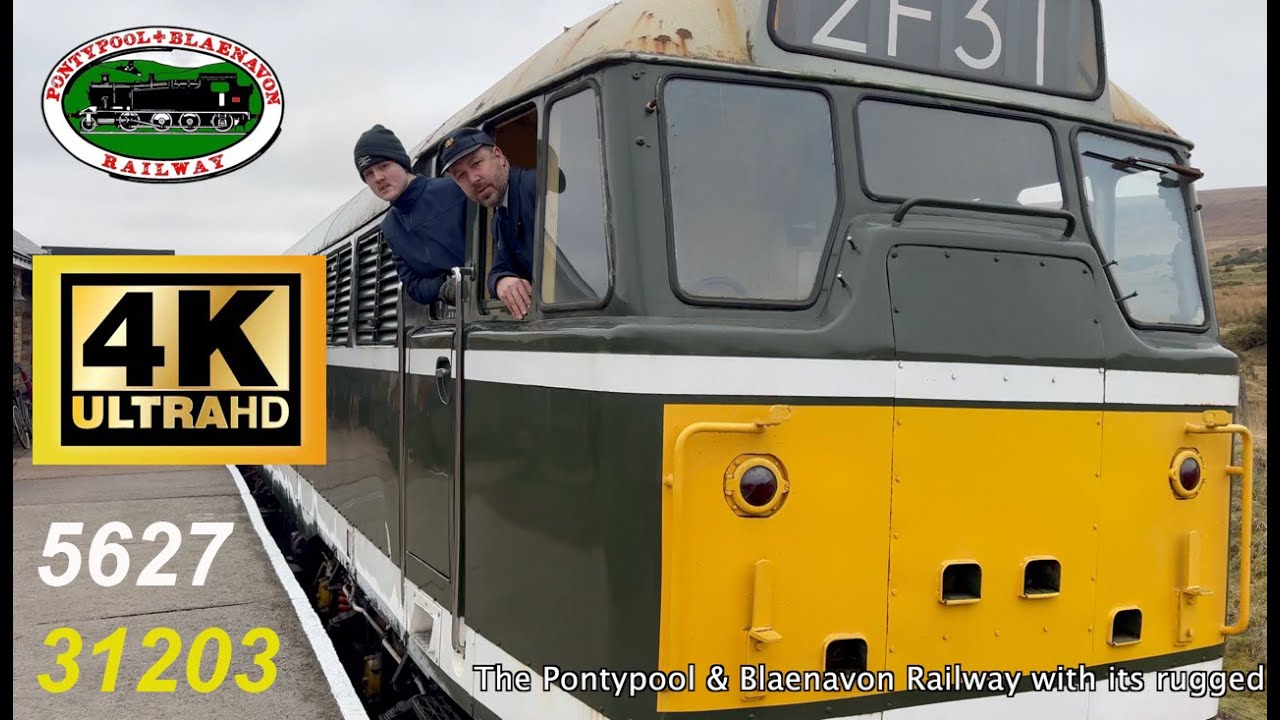 31203 Mega Thrash at the Pontypool and Blanaevon Railway - Get there soon it's brilliant!