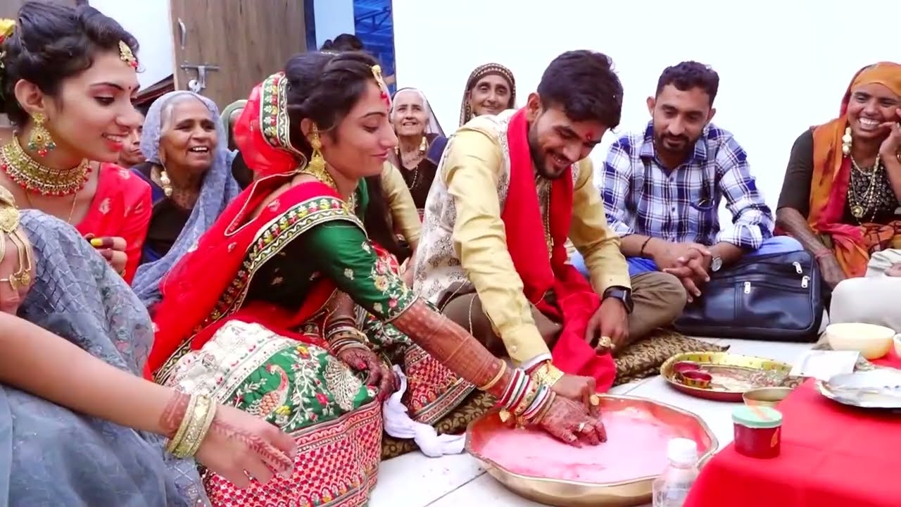 indian wedding highlight 2022 vipul & aarti 💖 maher treditional