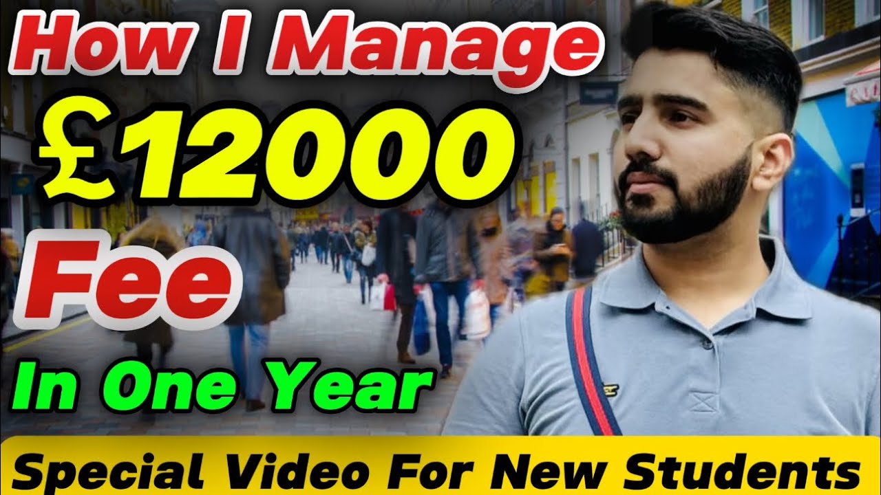 ✅ How I Manage RS:5,000,000 University Fee in One Year as an International Student 🇬🇧|| Study in UK