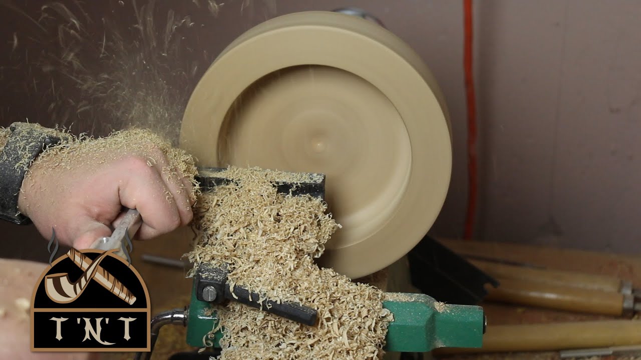 Turning a Cigar Ashtray from White Oak - TnT Workshop