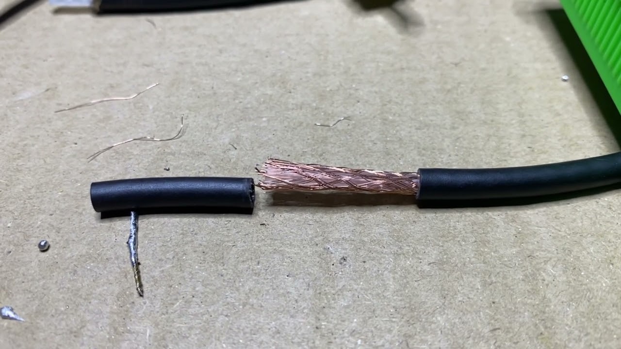 70cm/PMR446 dipole antenna build and SWR testing
