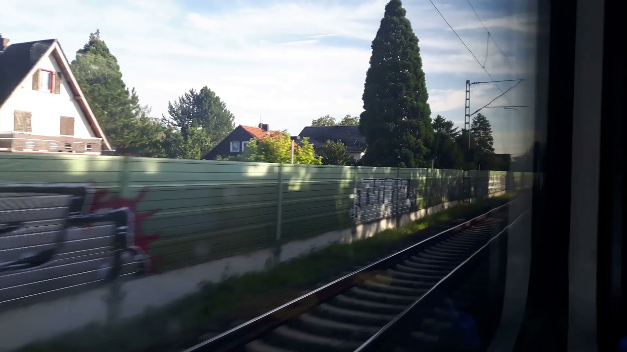 S-Bahn Rhein Neckar - Linie S6 Mitfahrt von Mainz HBF bis Bensheim Via Mannheim HBF (BR 425)