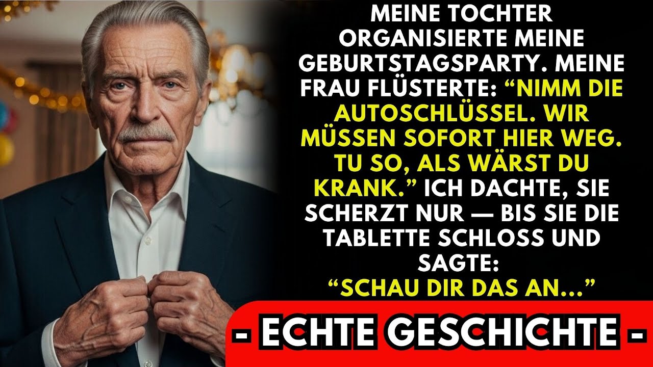 Meine Tochter bereitete Party für mich vor, als meine Frau sagte: „Etwas stimmt nicht. Schau mal..“
