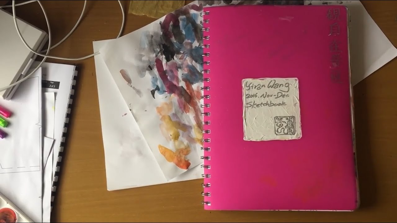 [Accepted with Scholarship] Yiran's calarts sketchbook 2017