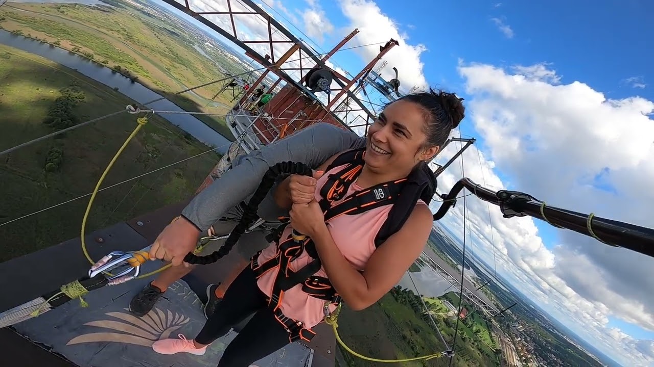 Dream Jump Big Tower Szczecin 🥰 z lękiem wysokości też można 🫣 polecam, na pewno powtórzę 😁