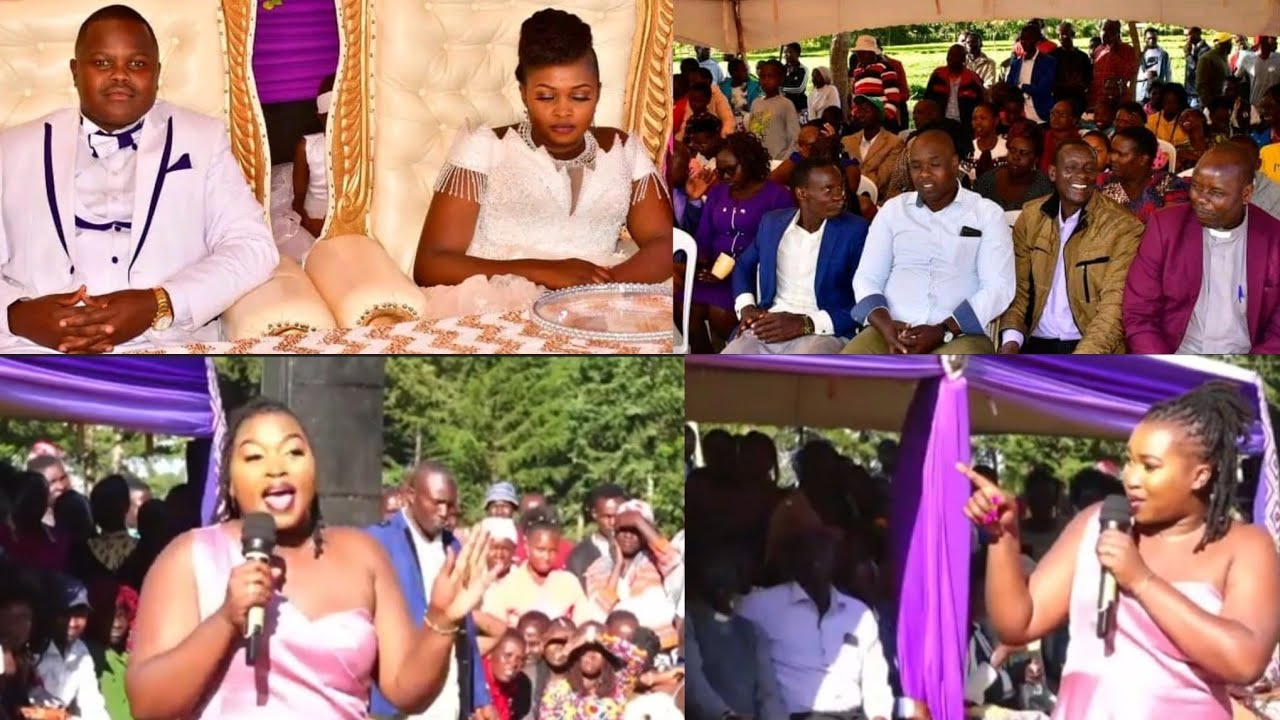 Chepkam Comedian Inside Mc Masir Wedding, Listen to How she crack people's Ribs