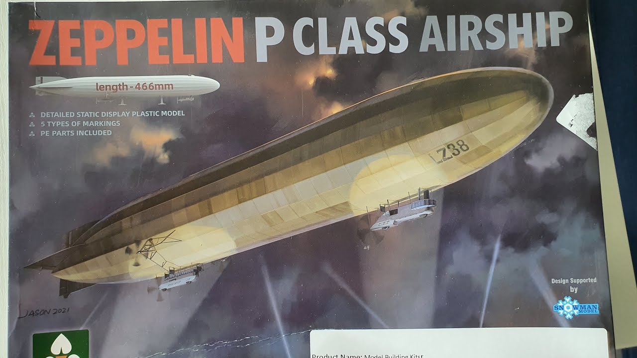 ZEPPELIN P CLASS 1/350 from TAKOM !!! UNBOXING !!!