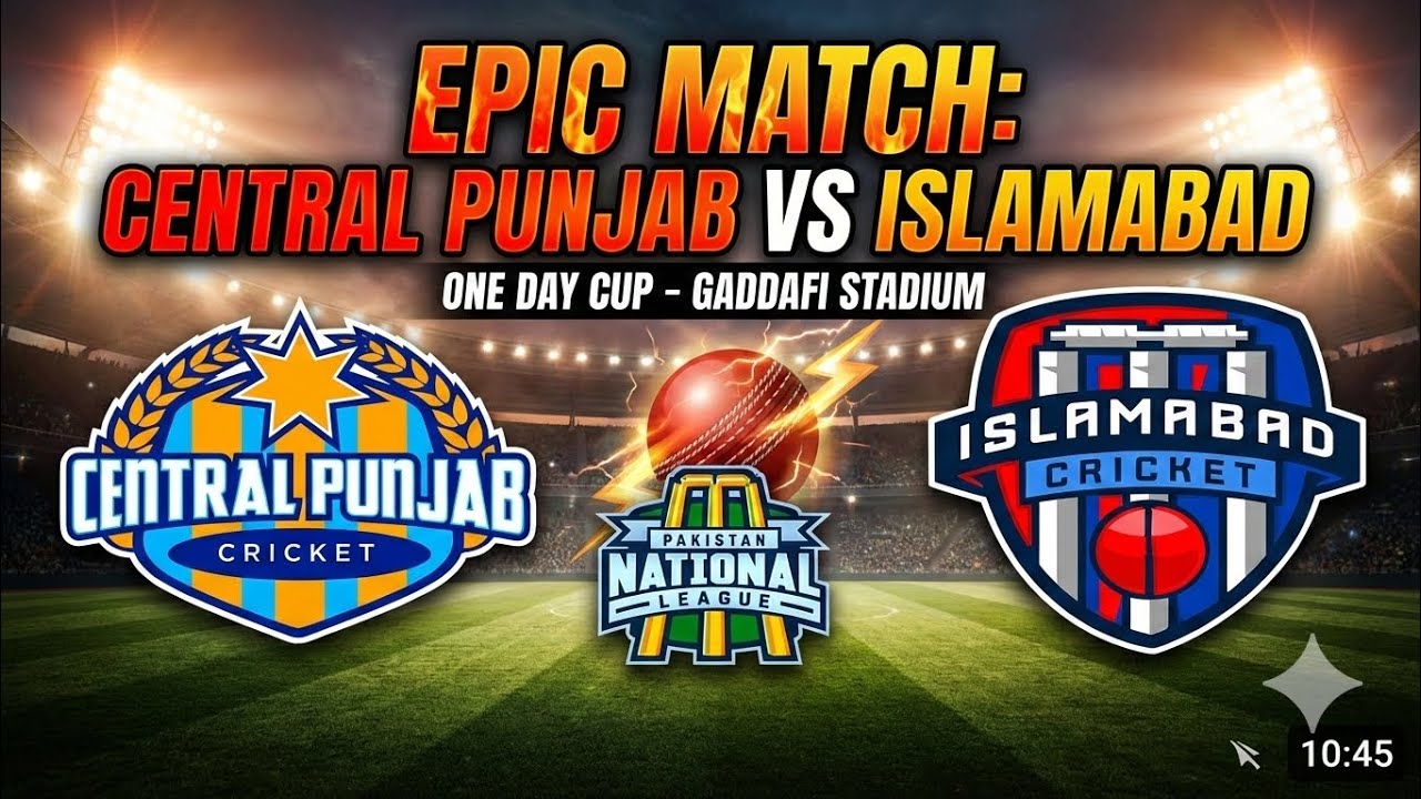 My first match in career Central Punjab versus Islamabad cricket cricket 24