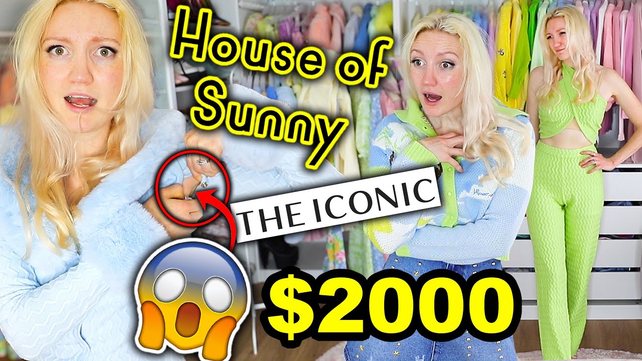 I SPENT $2000 ON HOUSE OF SUNNY, ALICE MCCALL & MORE FROM THE ICONIC!!! DESIGNER CLOTHING HAUL 2022