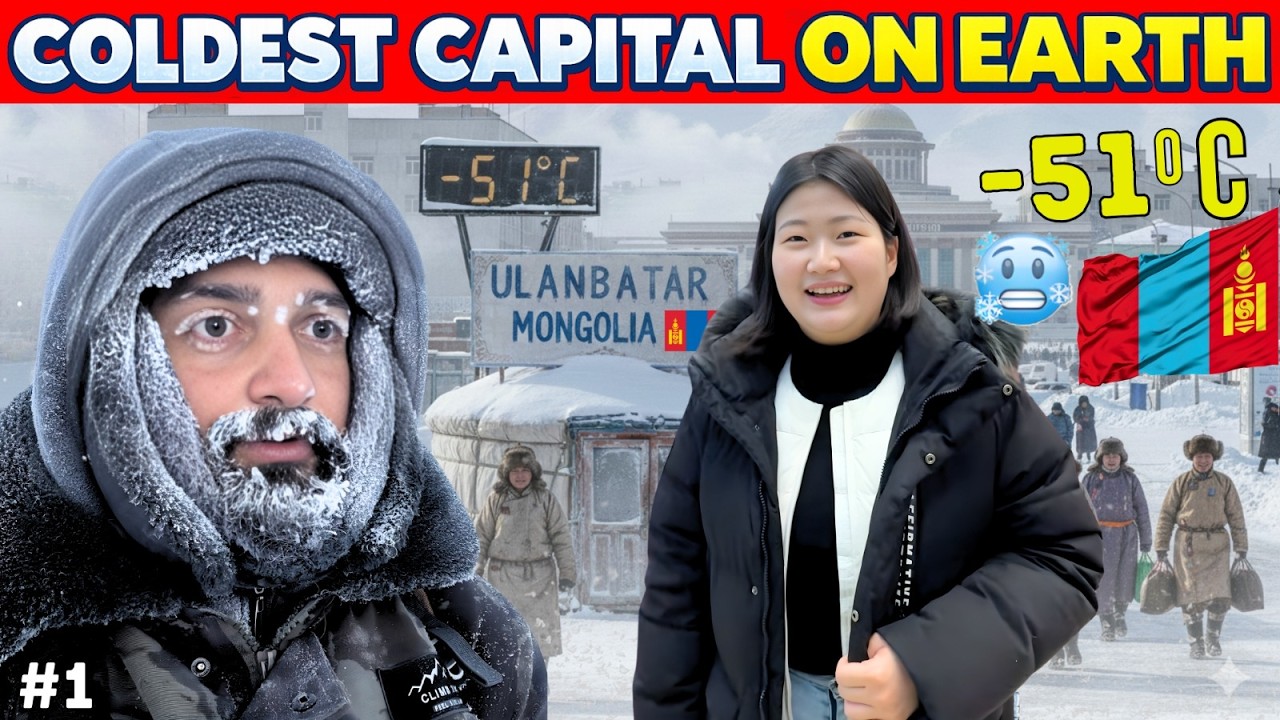 Survived -41&deg;C in the Coldest Capital on Earth 🥶
