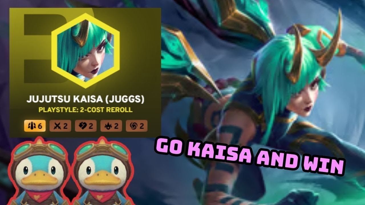 [TFT] Double Up w/ Kaisa Juggs OVER 9000!!!