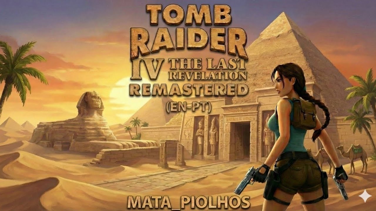 Tomb Raider IV (EN-PT) - #2 A aventura começa na Tumba de Seth