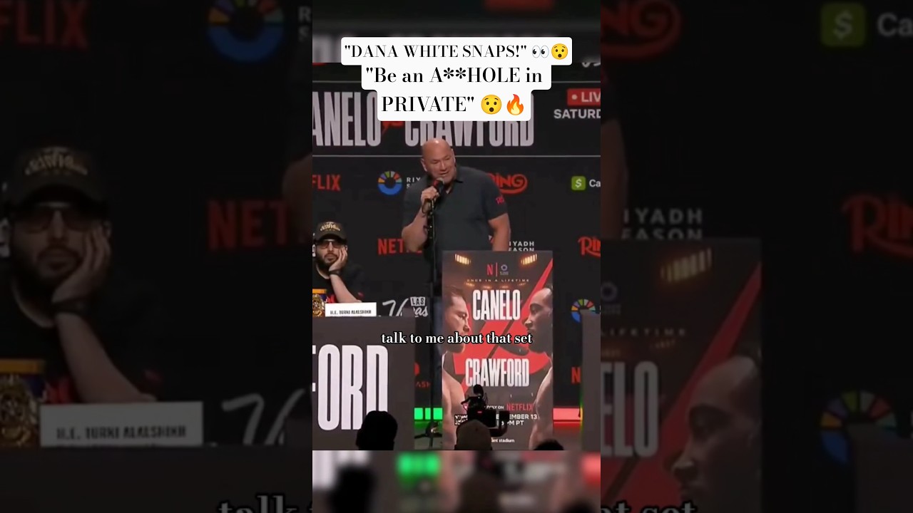 Dana White SNAPS at Reporter Over Muhammad Ali Boxing Reform Act Question 😳🔥 