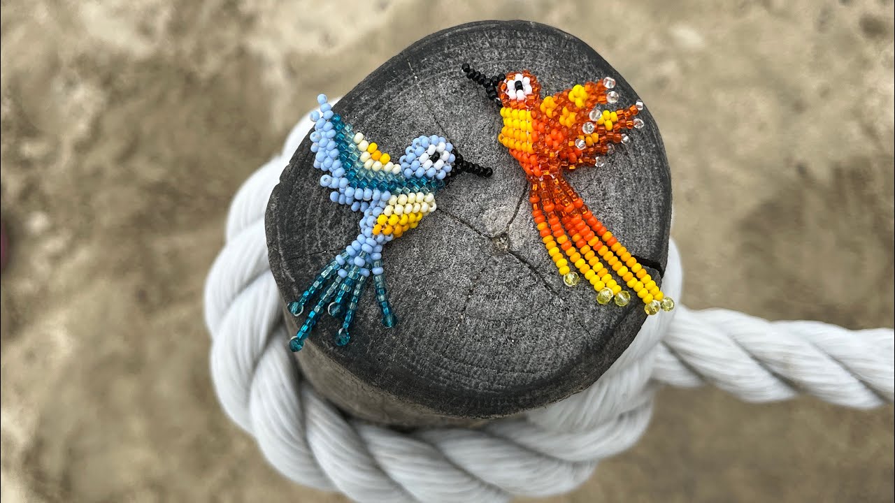 COLIBRÍ PEQUEÑO EN MOSTACILLA 3D ✨