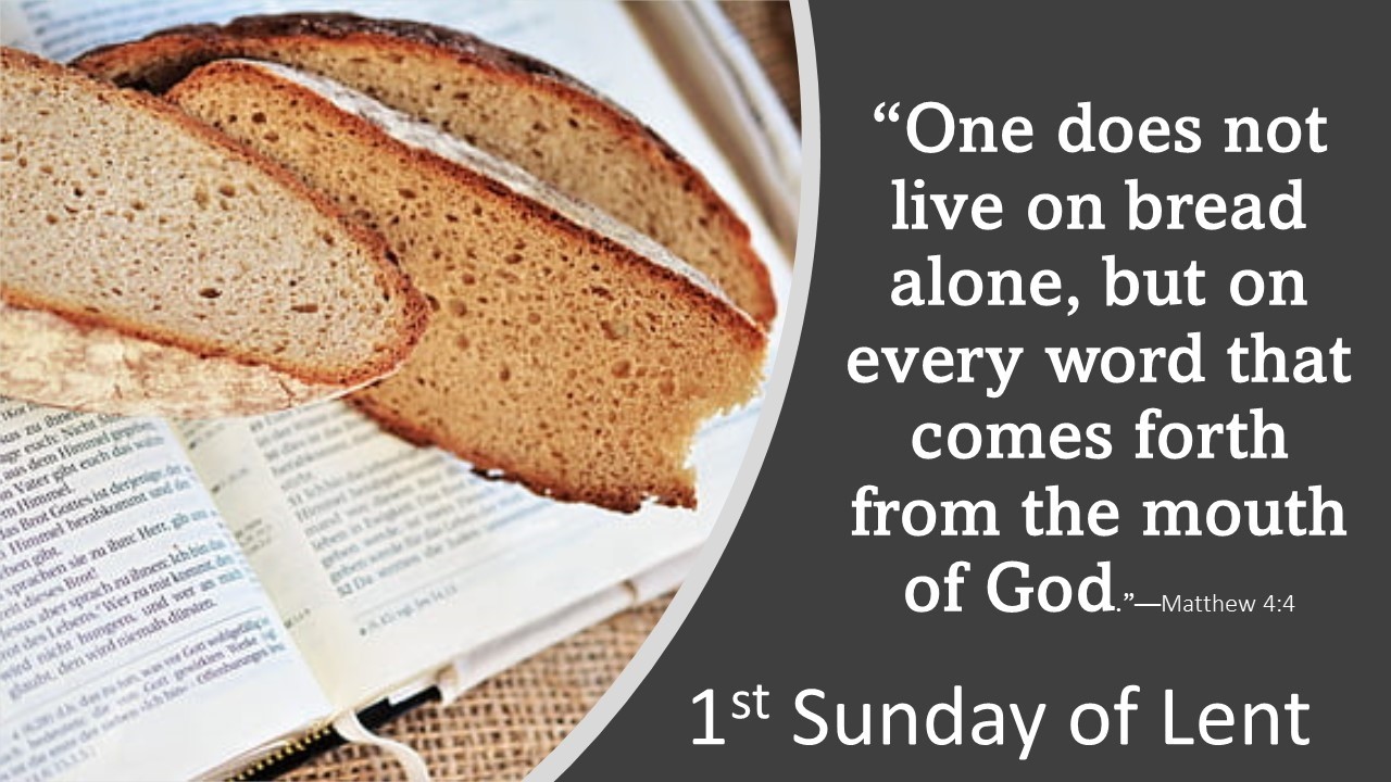 1st Sunday of Lent 9:00