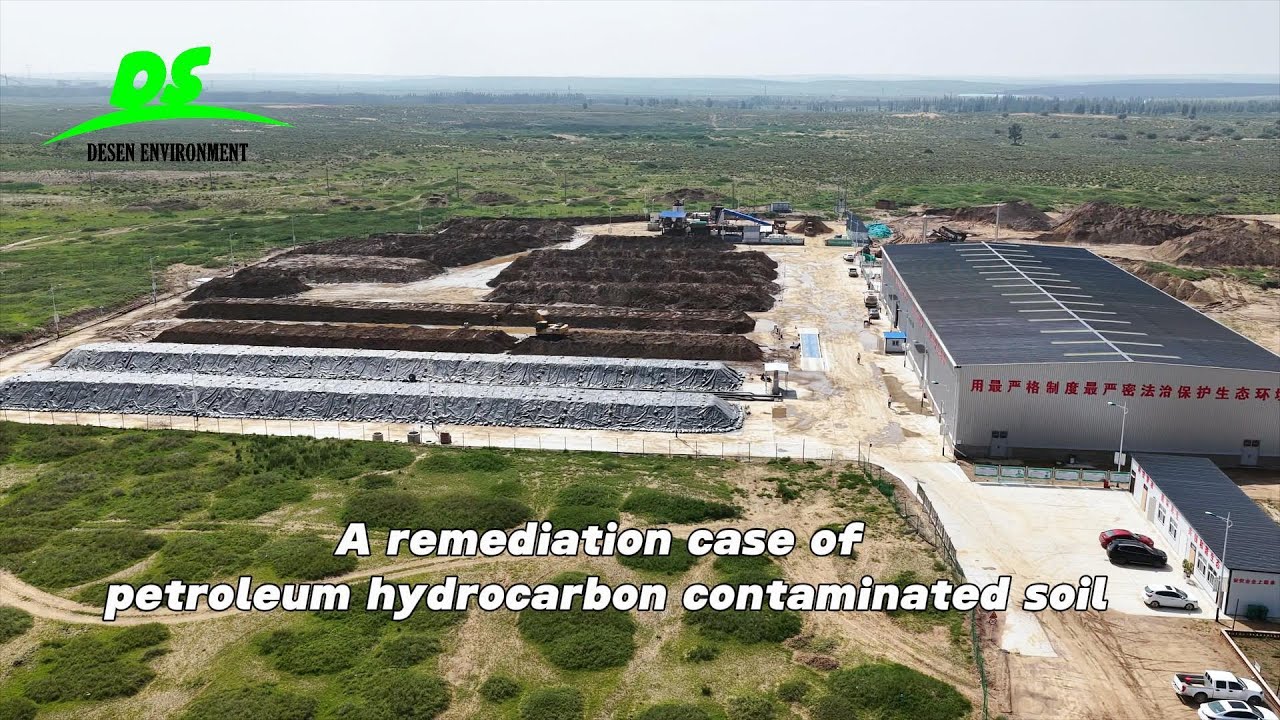 A remediation case of petroleum hydrocarbon contaminated 180,000 square meters soil, washing system