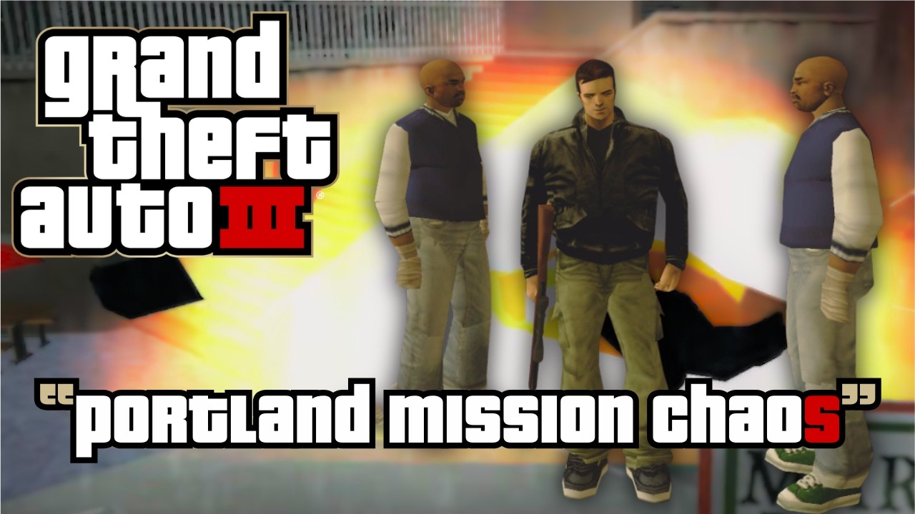 GTA 3: Glitching Portland's missions !