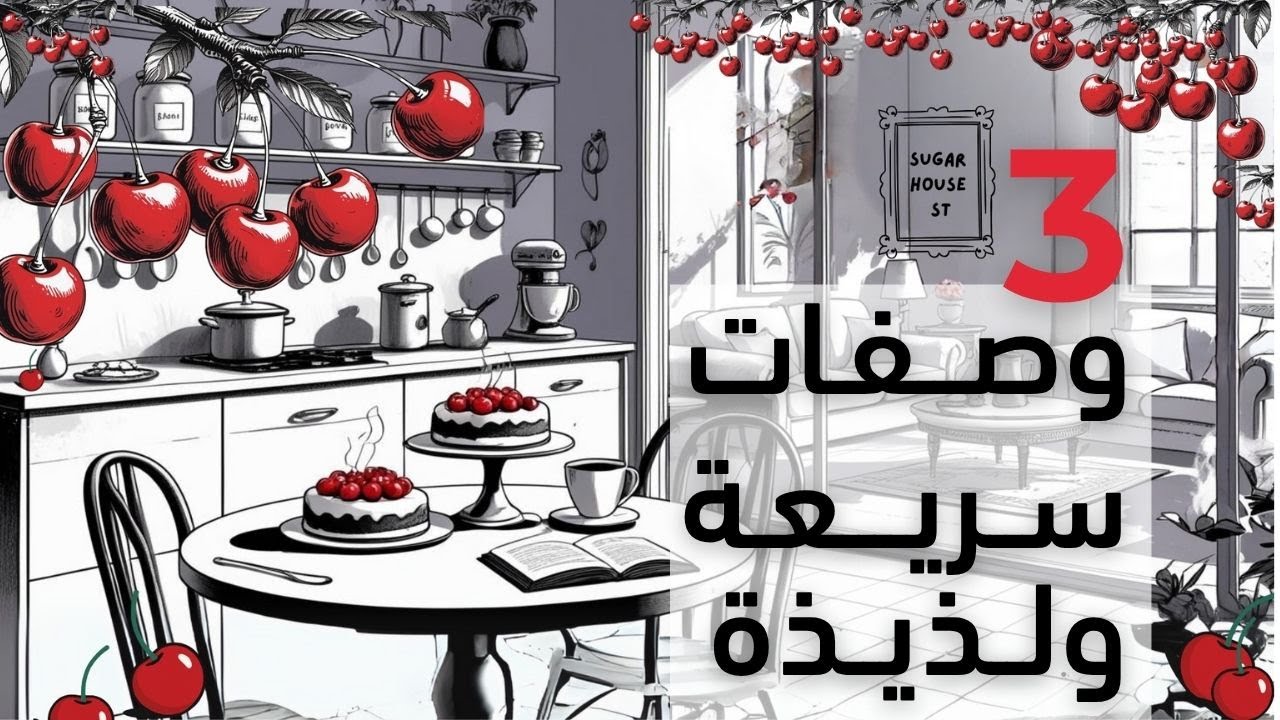 3 وصفات  سريعة وسهلة  للعزايم