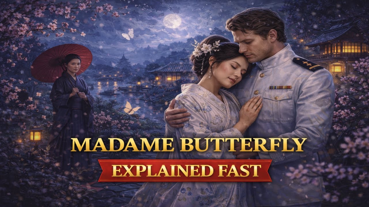 MADAME BUTTERFLY - The OPERA Story Explained FAST
