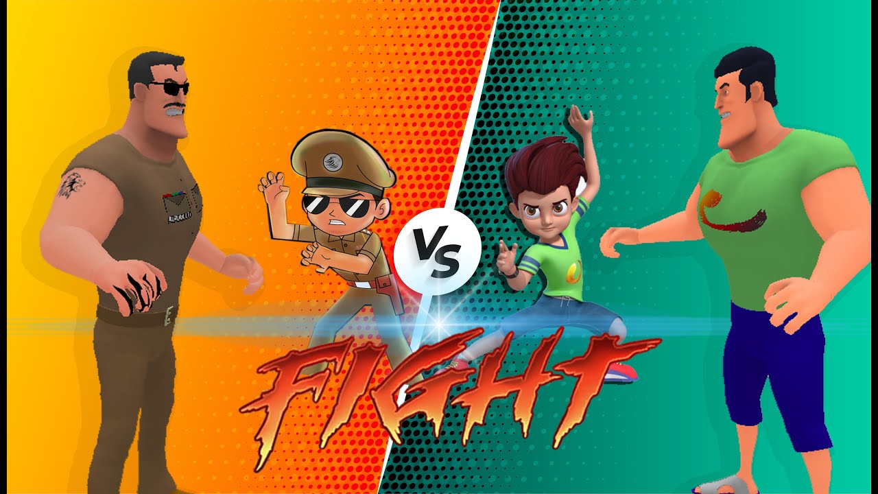 Little Singham Vs Kicko Full Fight Animation | Little Singham New Episode/ बारूद का कतरनाक खेल |
