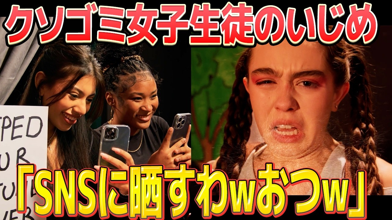 【スッキリ】パニック障害をTikTokに晒すイジメっこ女子高生の末路｜