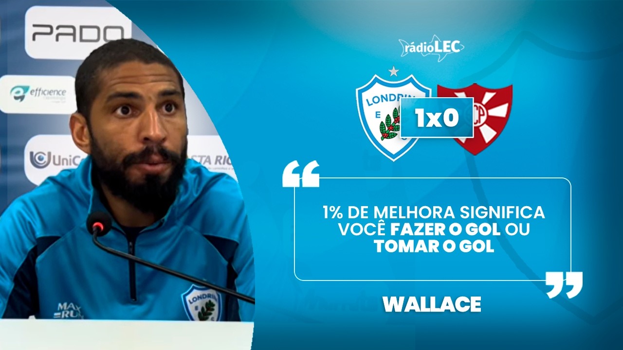 VEJA O QUE WALLACE FALOU APÓS VITÓRIA DO LONDRINA NA COPA DO BRASIL | RÁDIOLEC
