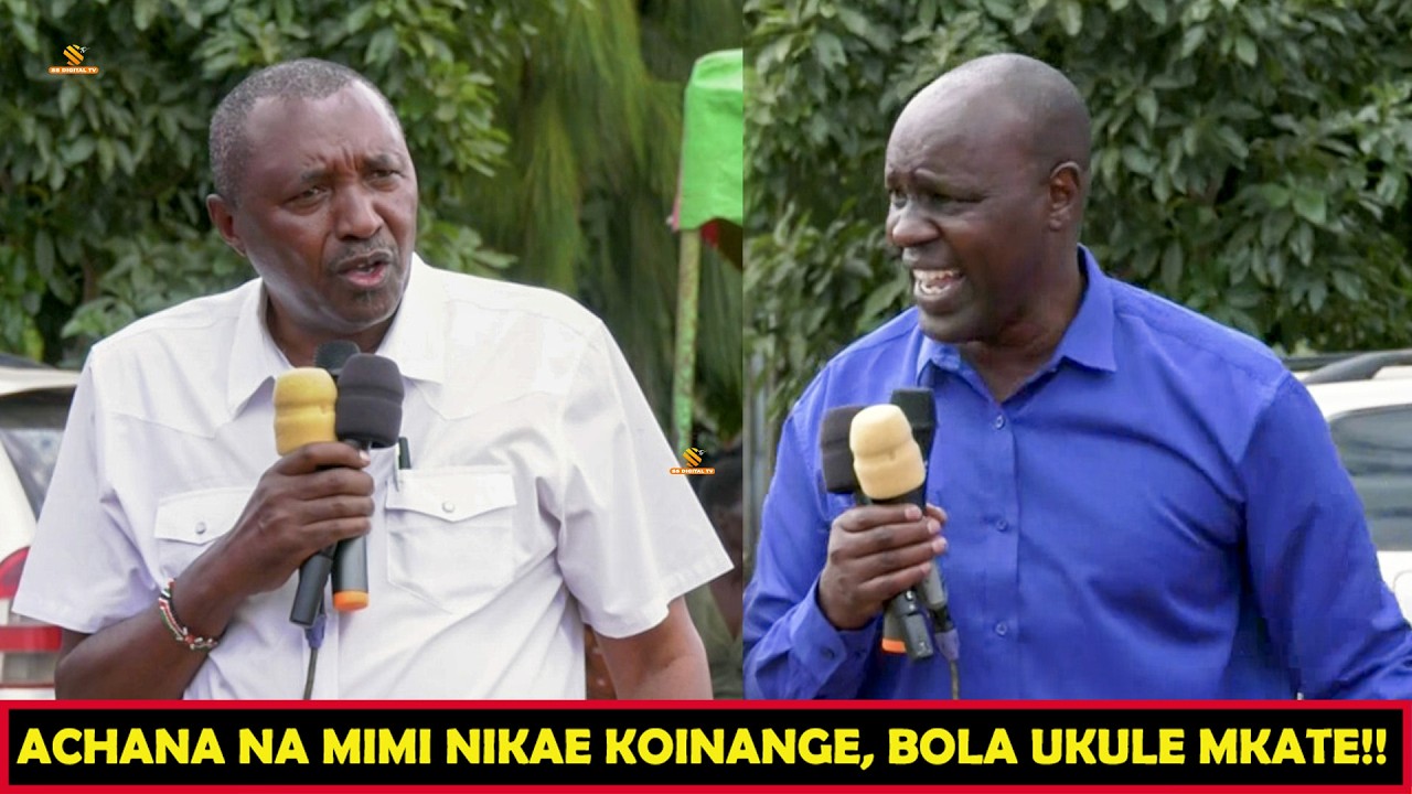Hata Nikiwa Koinange Bola Nilete Mkate!-Kimani Ngunjiri fires back at Gachagua ally MCA wamariamu