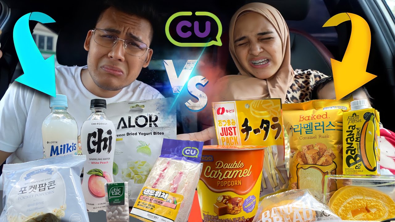 Challenge MAKAN IKUT WARNA dekat   CU MART!