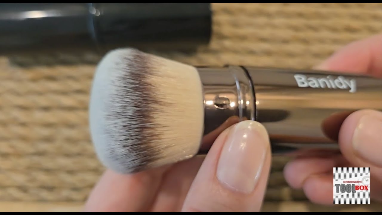 Kabuki Face Brushes - Retractable Makeup Brush