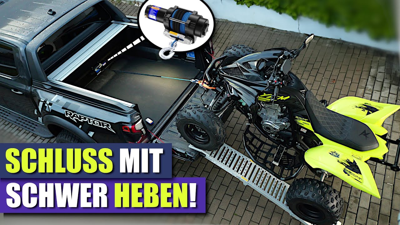 Das macht so vieles einfacher! Seilwinde für Ford Ranger Raptor!