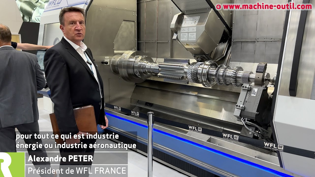 Centre de tournage fraisage pour l'usinage de pièces jusqu'à un diamètre de 670 mm WFL M50