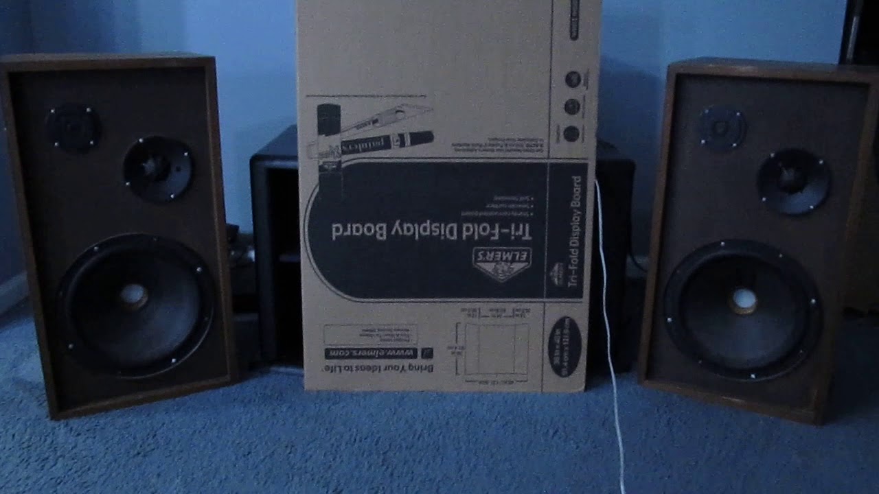 Vintage Philips Speakers For Sale Sound Clip