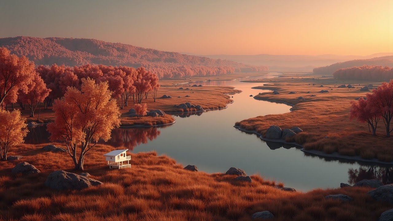 Peaceful Piano Melodies – Расслабляющая музыка для сна и успокаивающие звуки природы 🎶