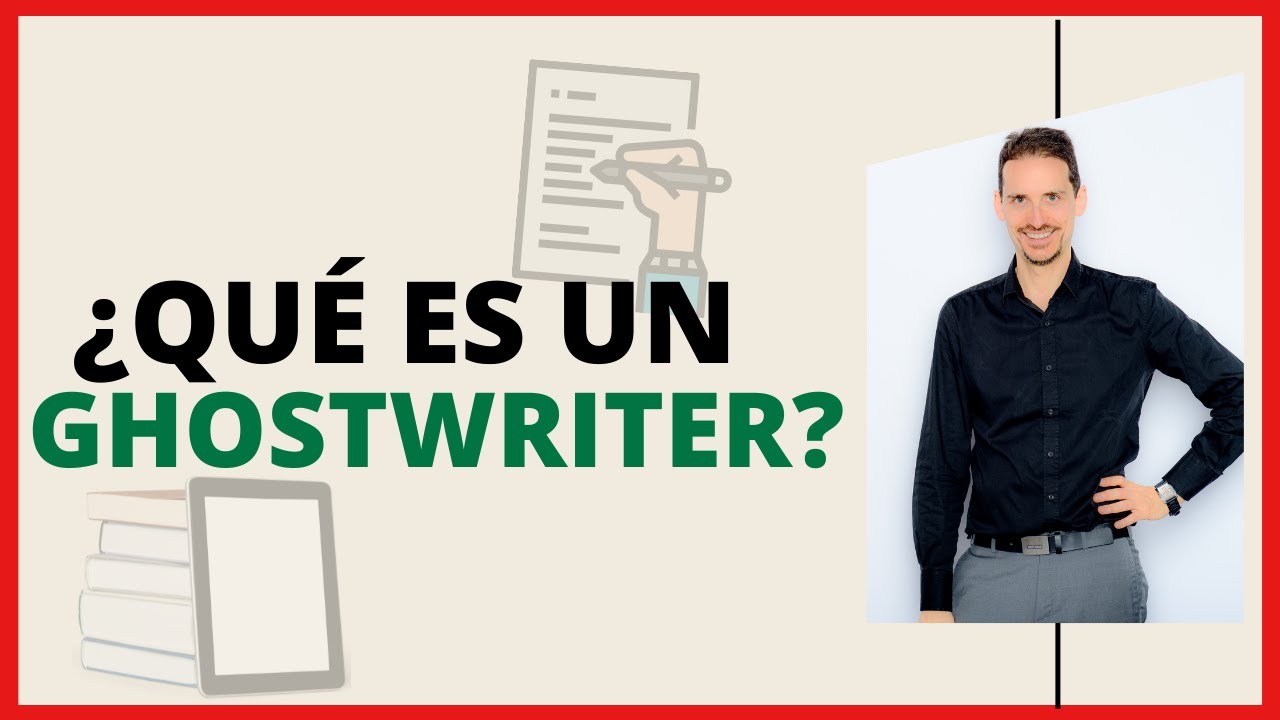 👻Qué es un GHOSTWRITER