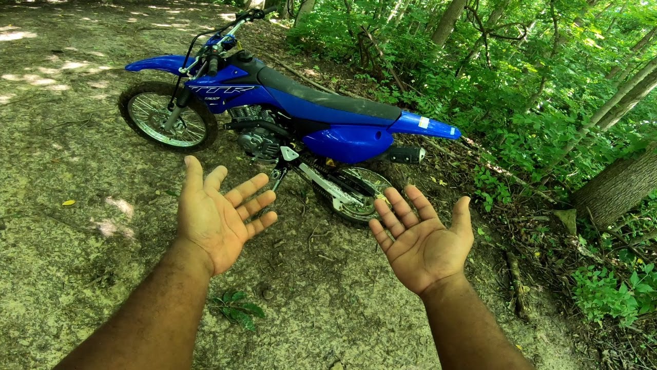 First ride on the 2022 yamahe TTR 125 LE!