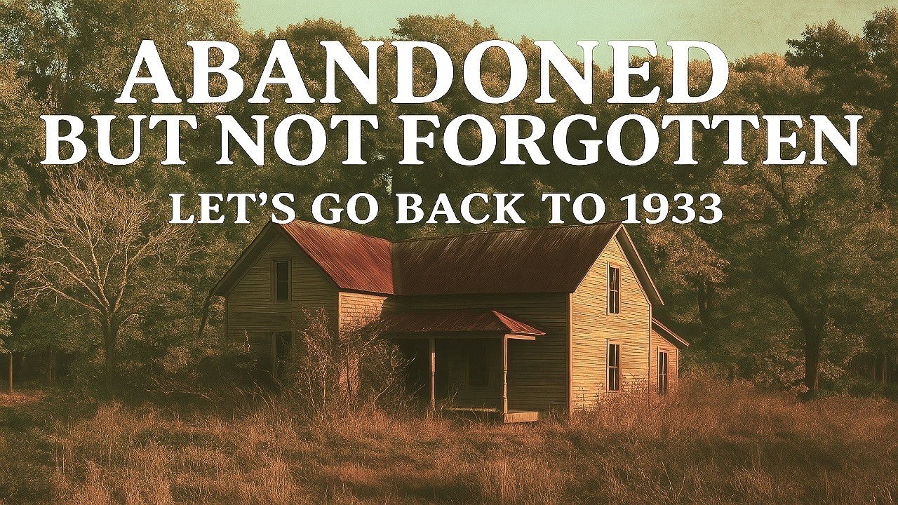 ABANDONED Farmstead. We found a man who played here 90 Years Ago