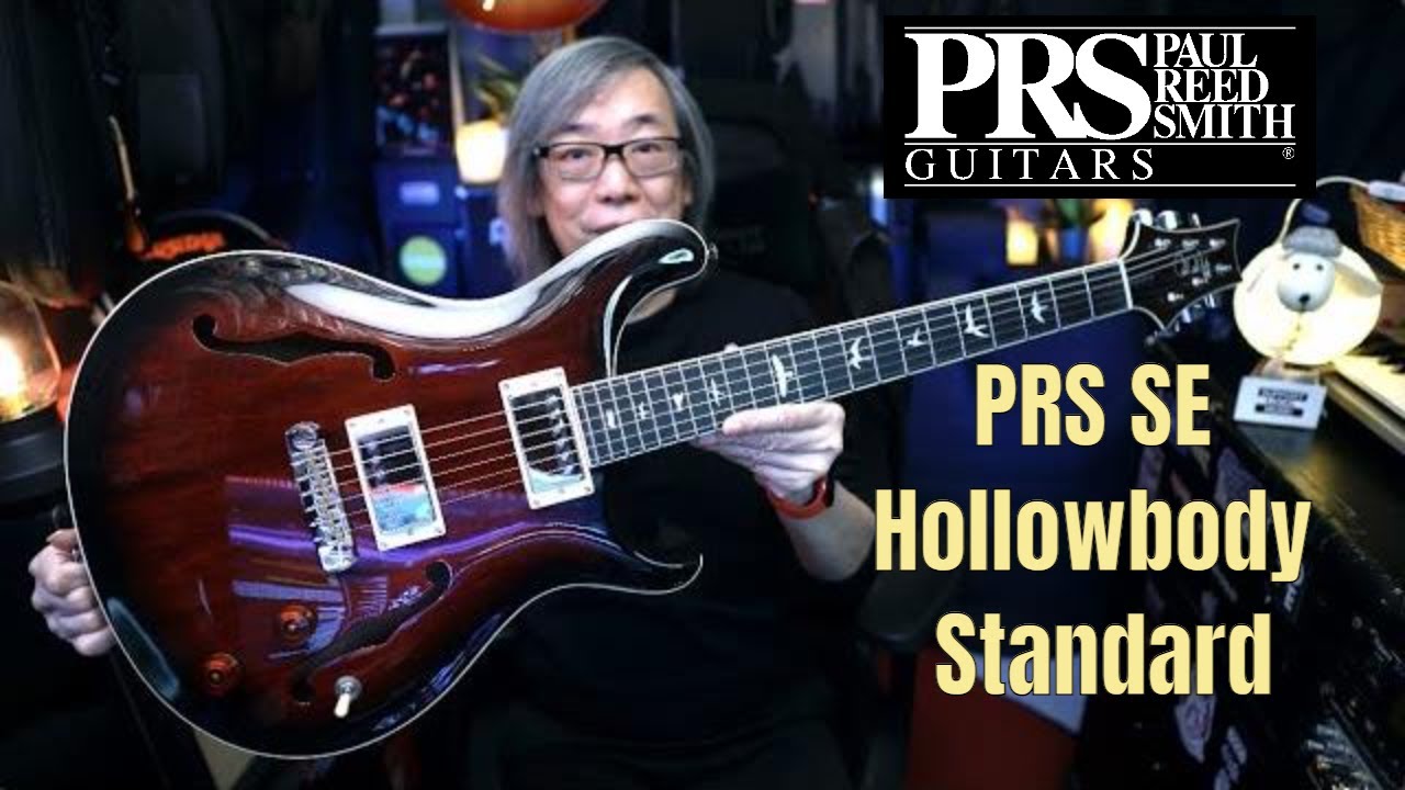 PRS SE Hollowbody Standard   Fire Red Burst