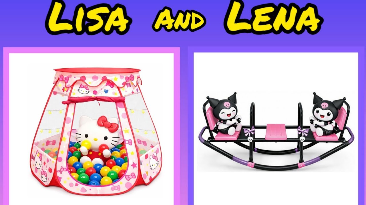 Lisa or Lena 😍❤️ | who wins? 🔥 Fun & Engaging Choices VD 54 #fun #lisaandlena #trendingvideo #viral
