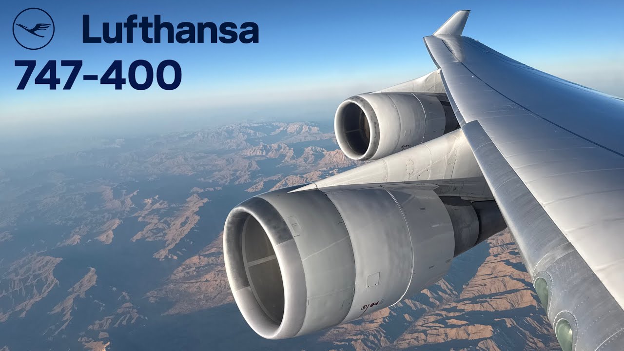 Lufthansa Boeing 747-400 Economy 🇩🇪 Frankfurt FRA to Singapore SIN 🇸🇬 + Jewel [FULL FLIGHT REPORT]