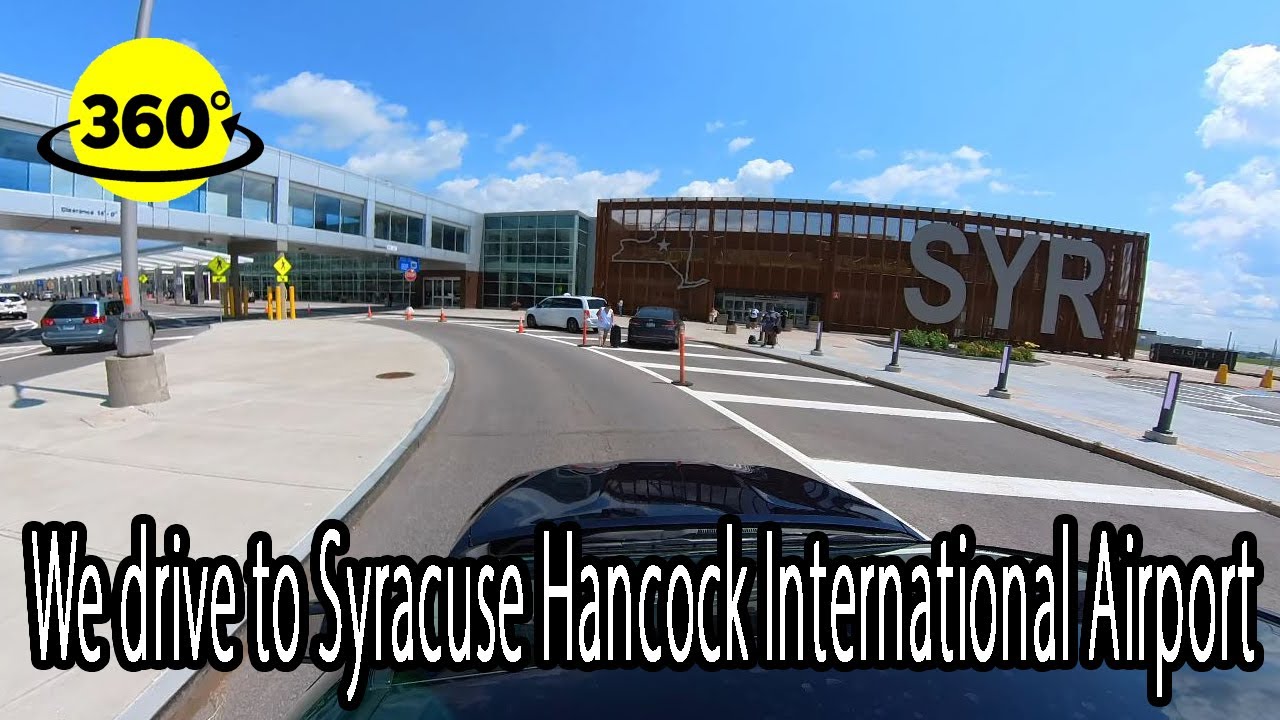 360° Video | Lets ride to Syracuse Hancock International Airport