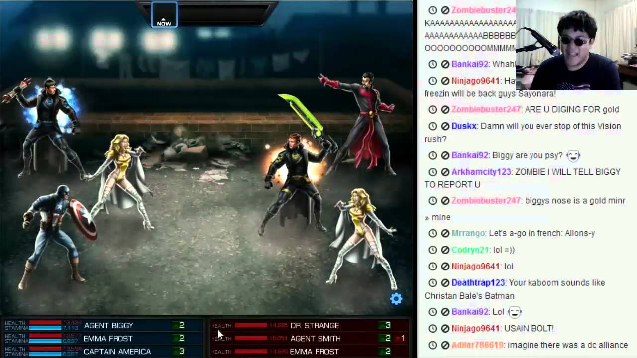 Marvel Avengers Alliance Livestream - 4th April