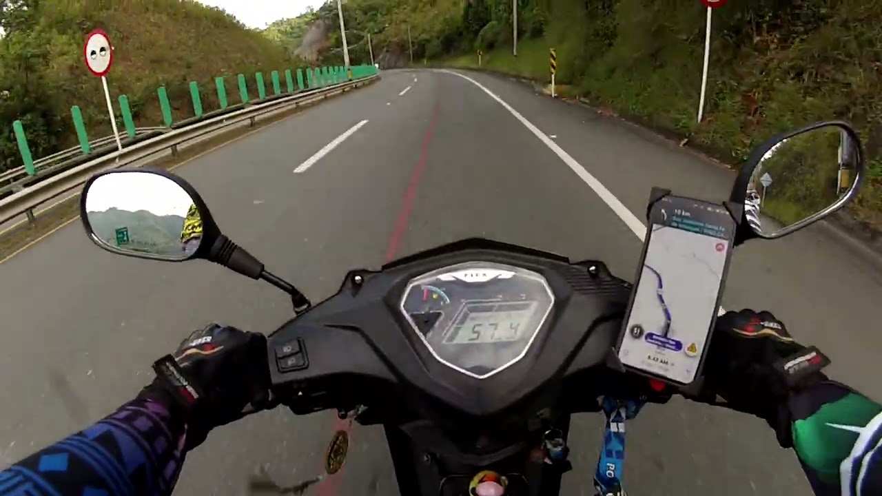 Bajando hacia Santa fe de Antioquia parte 2#colombia #automobile #125cc #travesia #gopro 