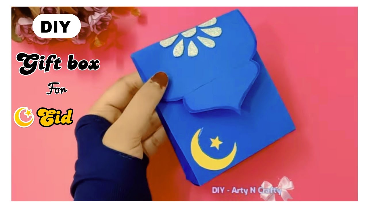 DIY Paper Gift Box For Eid | Gift Ideas For Eid |Eid Decoration Idea 2023 | Ramadan Decoration Idea