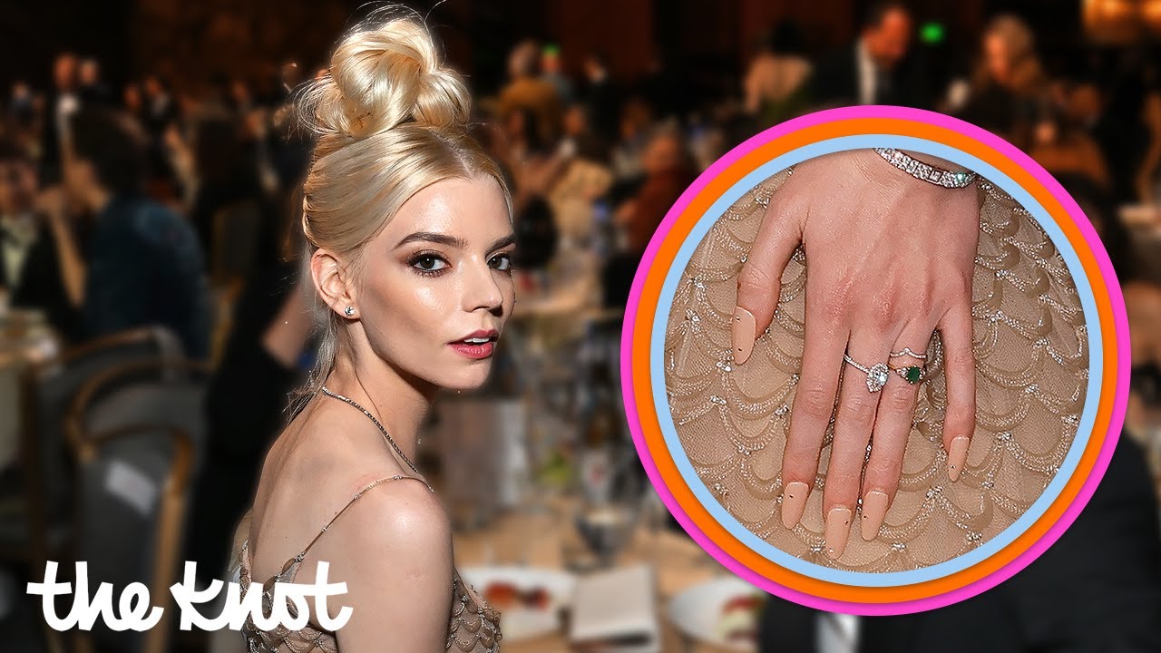 Anya Taylor-Joy's Mysterious Emerald Engagement Ring | The Knot