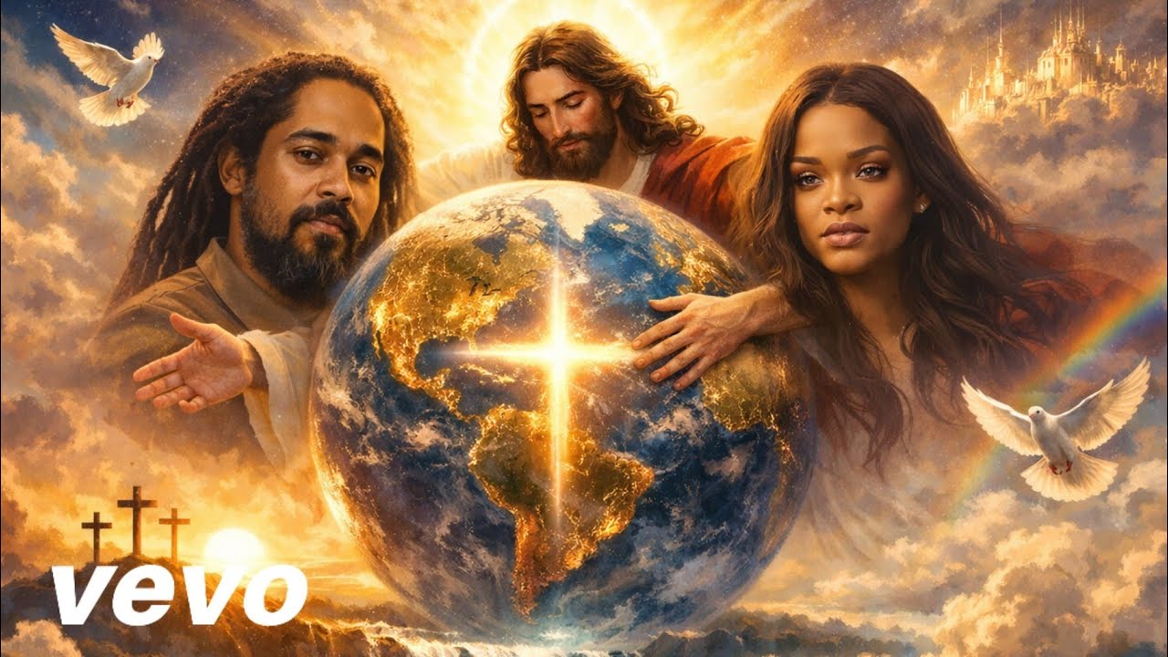 Damian Marley ft Rihanna - I Love Jesus (official Ai Lyrics video)
