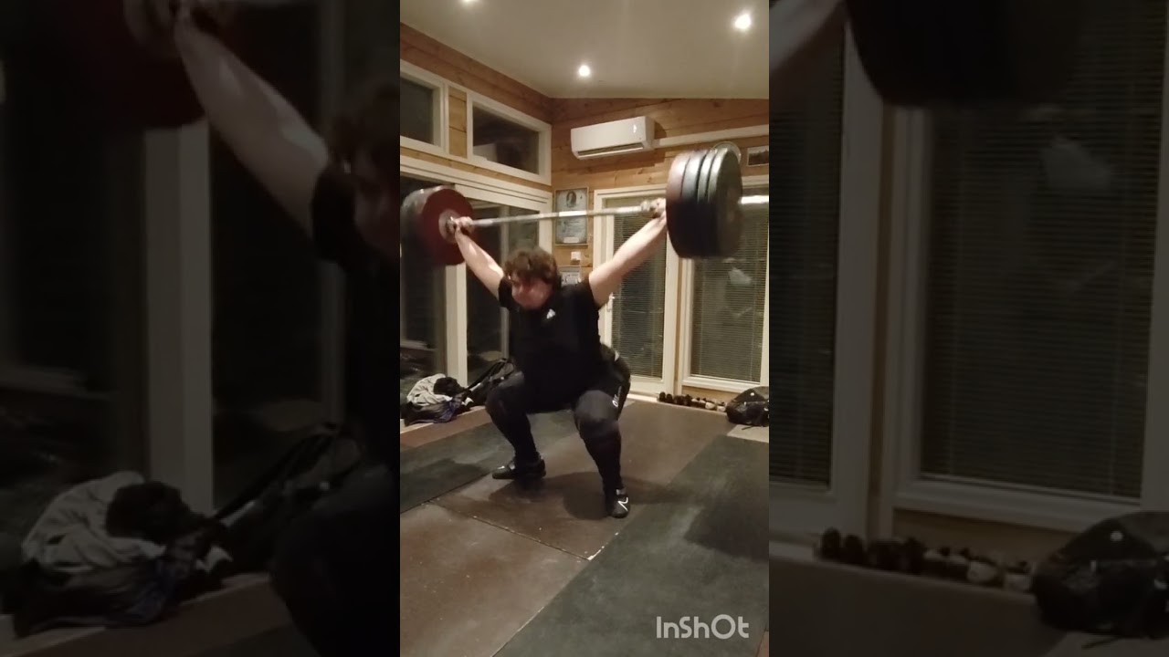Heavy training in The Arctic Home Gym!