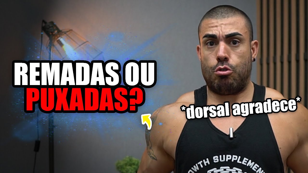 Remadas ou puxadas para dorsais?